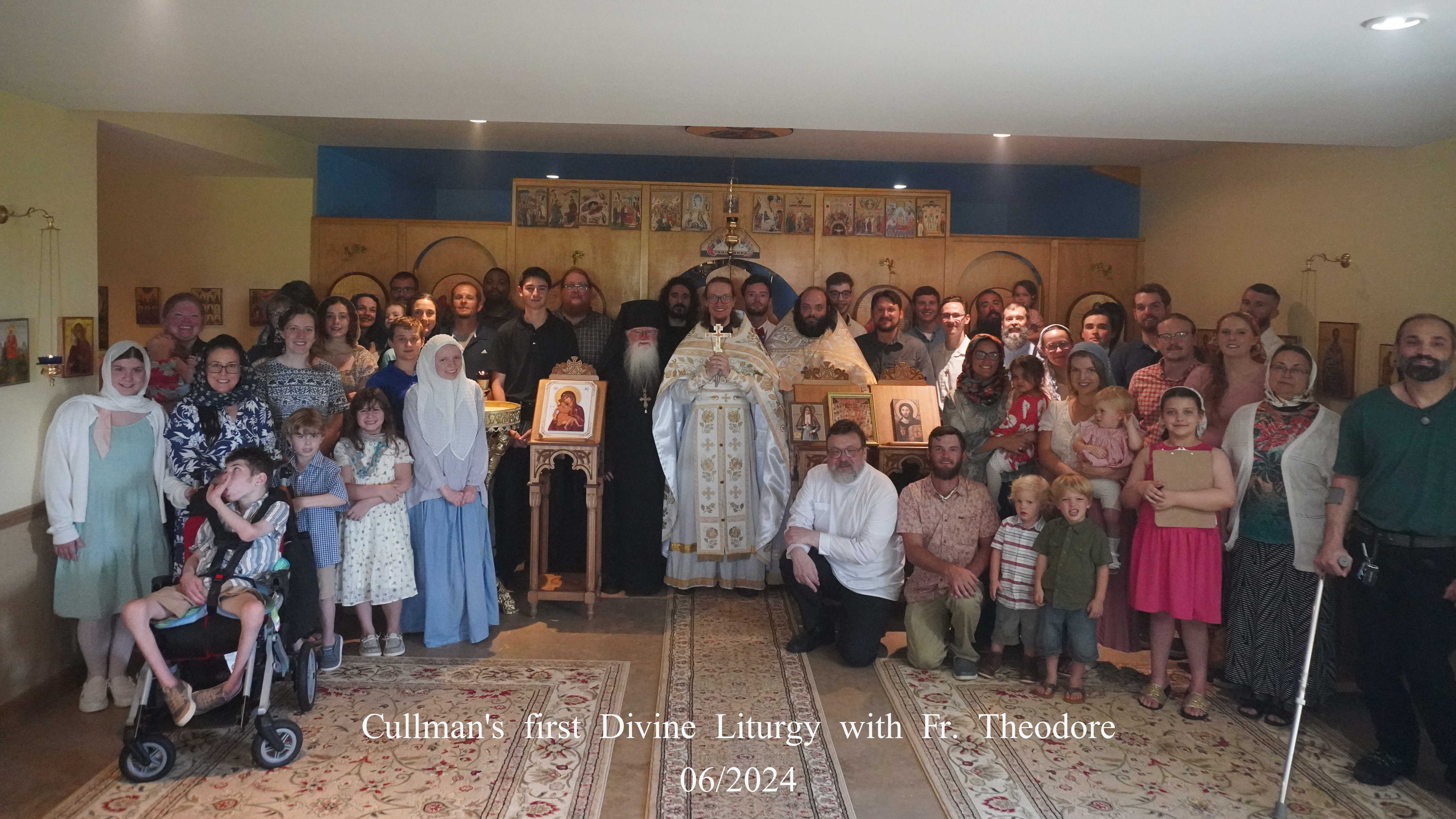 Cullman's First Liturgy with Fr. Theodore